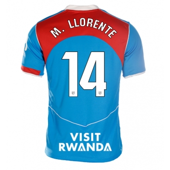 Billige Fotballdrakt Atletico Madrid Marcos Llorente #14 Replika Tredjedrakt Dame 2025-26 Kortermet